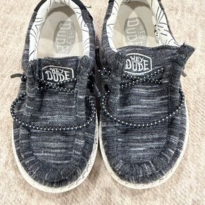 Hey Dude Baby/Toddler Gray Shoes